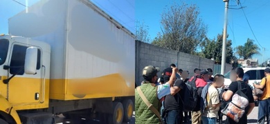 migrantes irregulares rescatados méxico