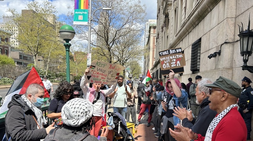 protestas universidades eeuu guerra gaza