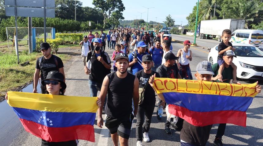 caravana de migrantes