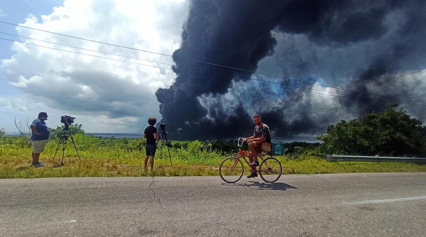 humo incendio matanzas cuba