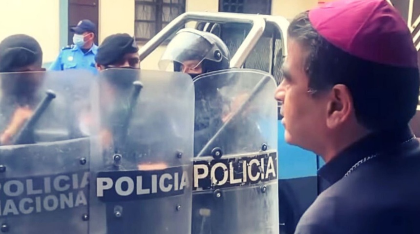 monseñor alvarez en matagalpa nicaragua.