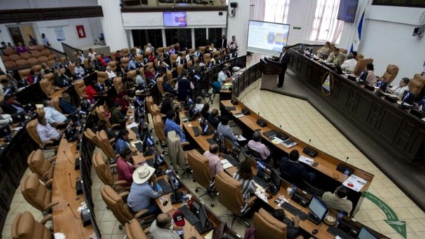 plenario parlamento de nicaragua