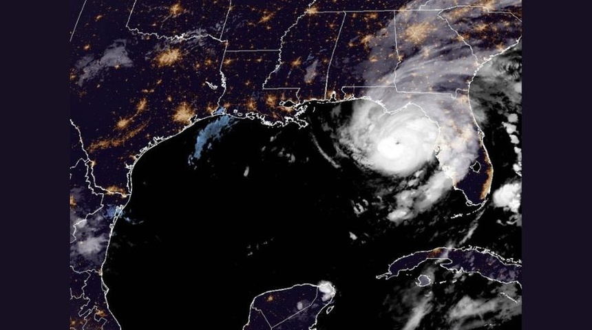 huracan idalia toca tierra florida