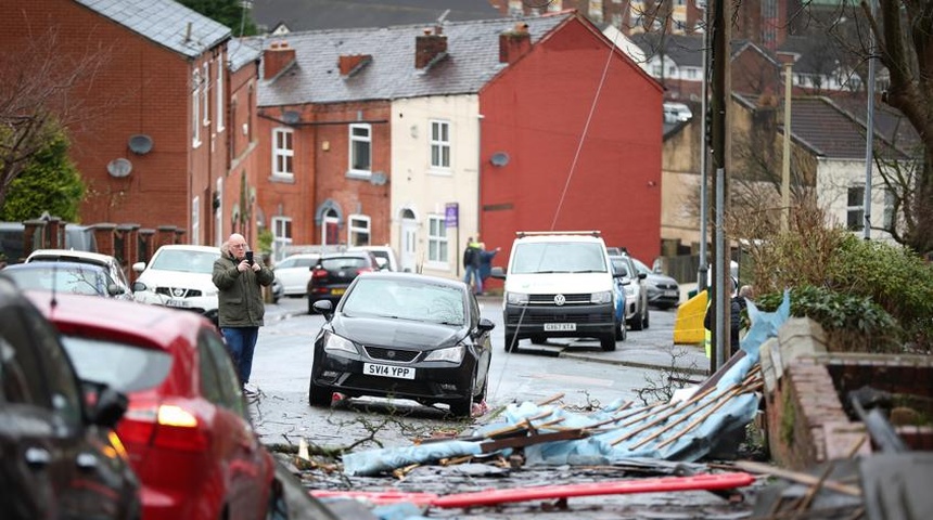 tornado manchester inglaterra