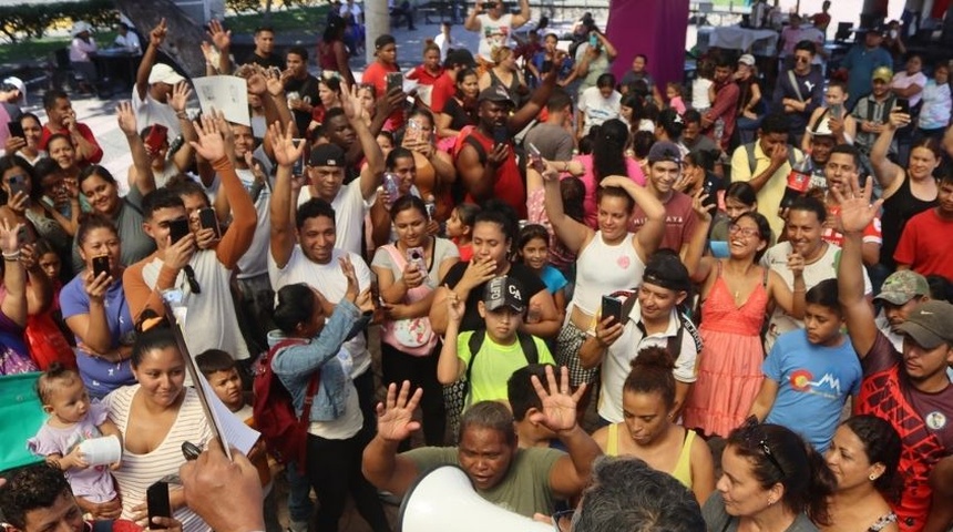 caravana migrantes navidad mexico eeuu