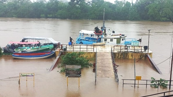 lluvias en caribe de nicaragua