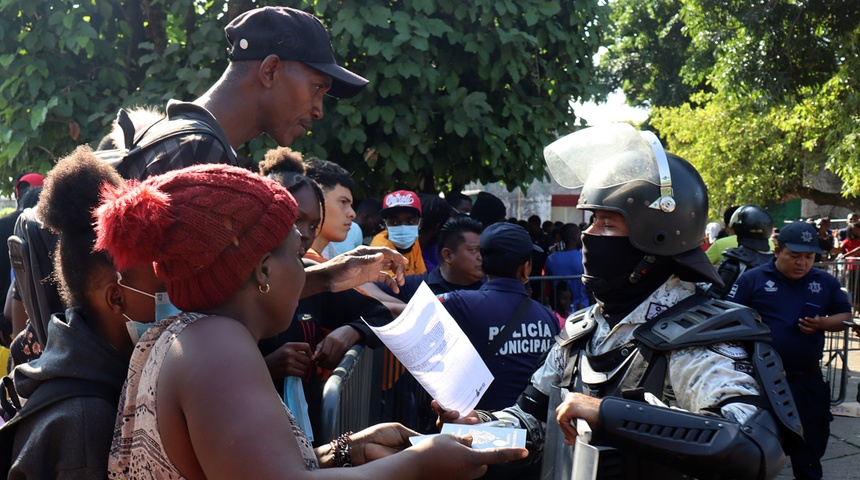 migrantes asilo mexico