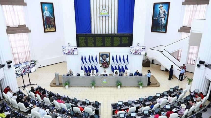 plenario parlamento nicaragua