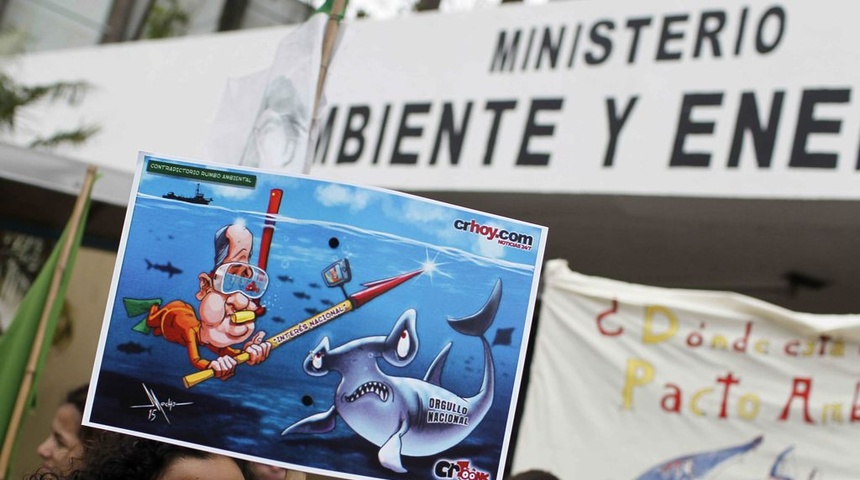 costa rica prohibe pesca tiburon martillo