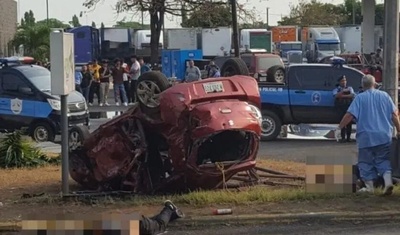 accidente deja 4 muertos en managua