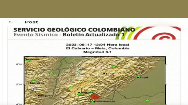 muerto temblor colombia