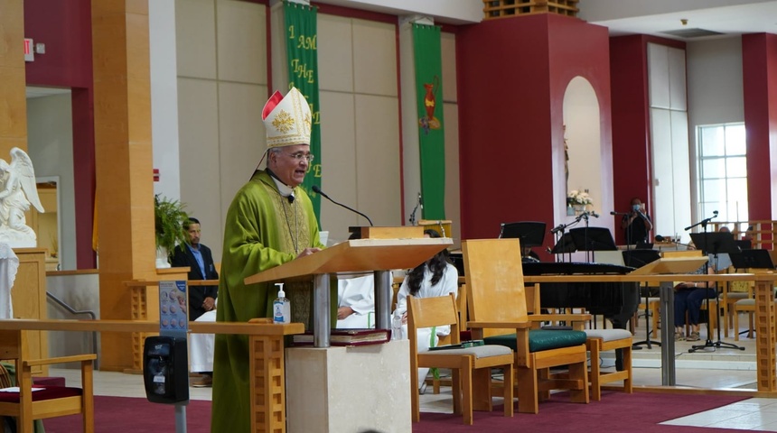 monseñor silvio jose baez, obispo auxiliar de managua en el exilio