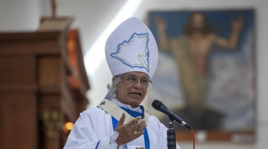 cardenal leopoldo brenes misa nicaragua