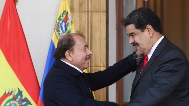 daniel ortega y nicolas maduro transicion democratica