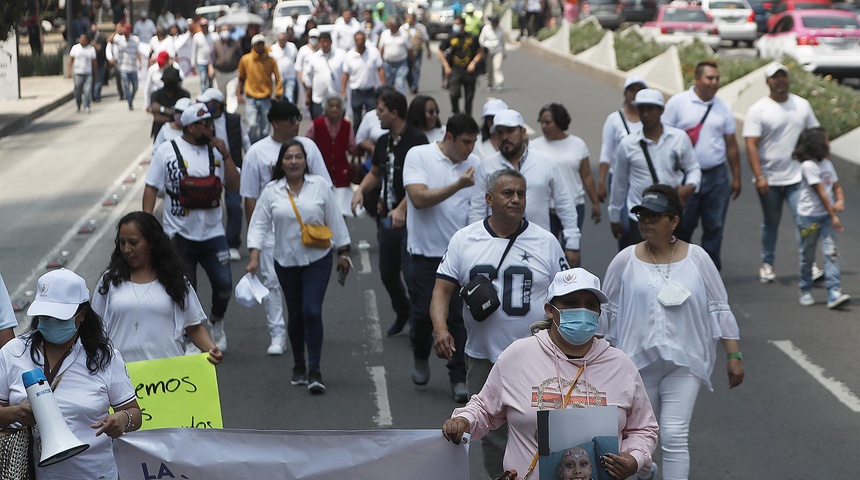 mexico protestas desabastecimiento medicamentos