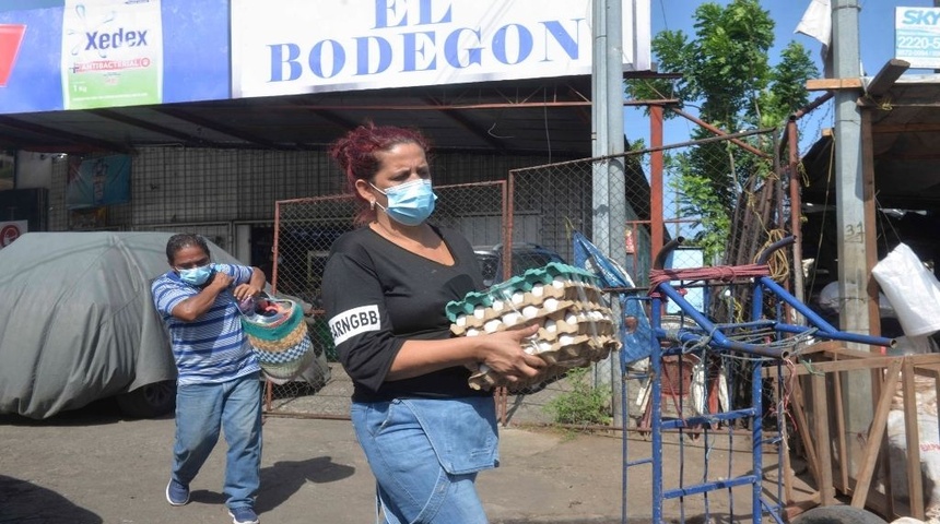 cajilla huevos mercados managua