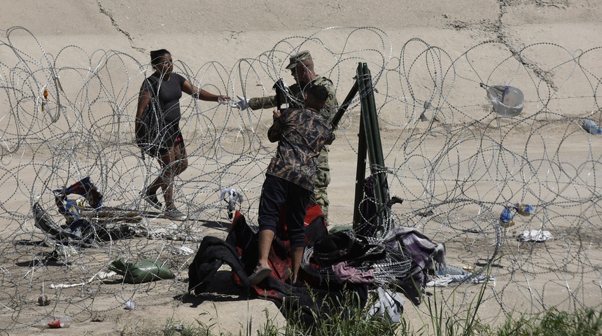 migrantes vigilados guardia nacional eeuu