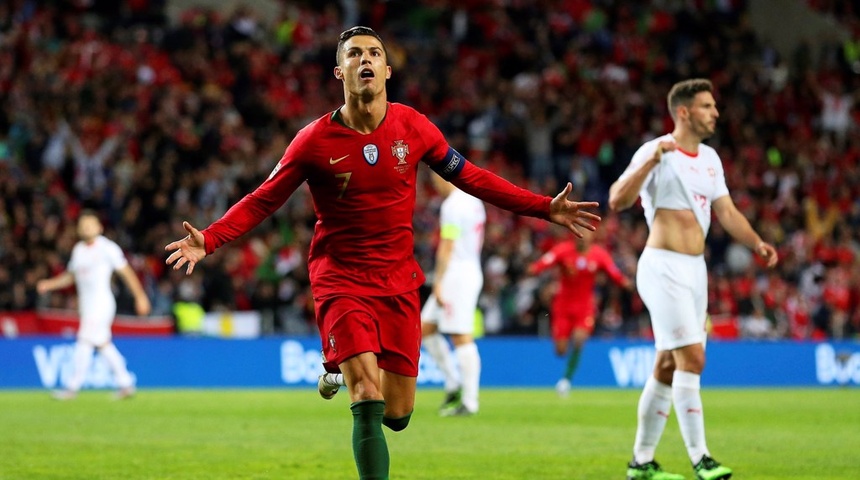 portugal vs suiza cristiano ronaldo