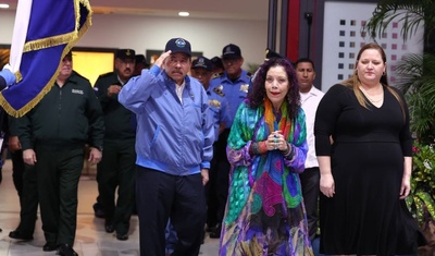 rosario murillo, daniel ortega y la