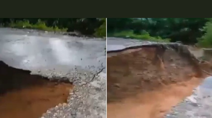 lluvias venezuela provoca colapso puente