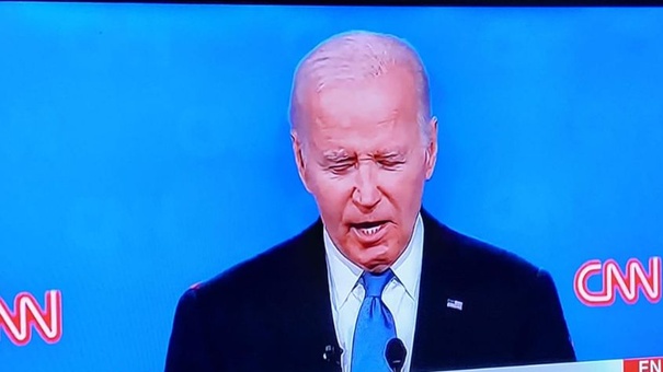 joe biden voz ronca debate gripe