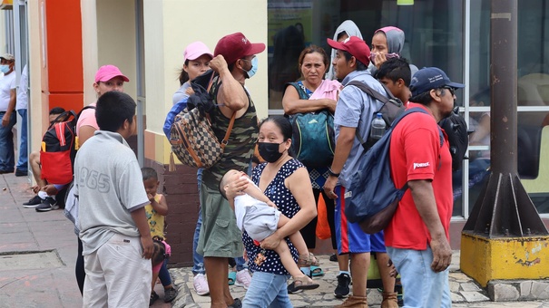 caravana migrantes centroamerica mexico eeuu