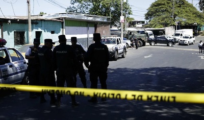 pandilleros detenidos policia nacional civil guatemala