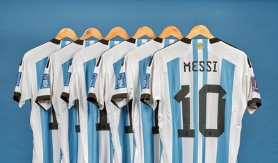 camisetas lionel messi vendidas usadas qatar