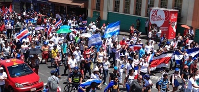 exiliados nicaragüenses en costa rica