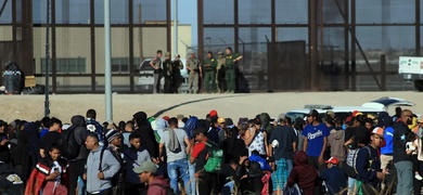 migrantes cruzaron el río bravo