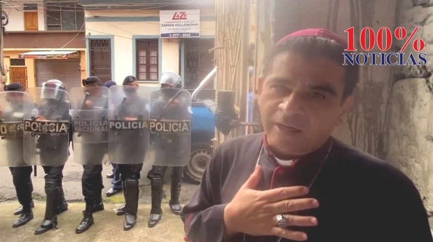 monseñor Alvarez cumple 17 días arresto domiciliar