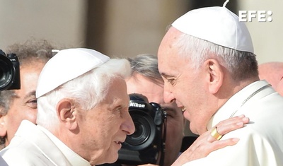 papa francisco habla muerte benedicto xvi