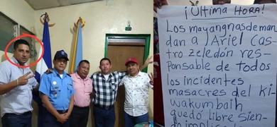 comunidades indigenas identifican a dos atacantes