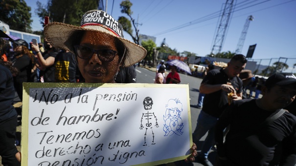 protesta en el salvador