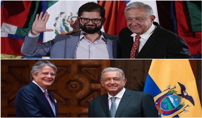 amlo gustavo petro gabriel boric