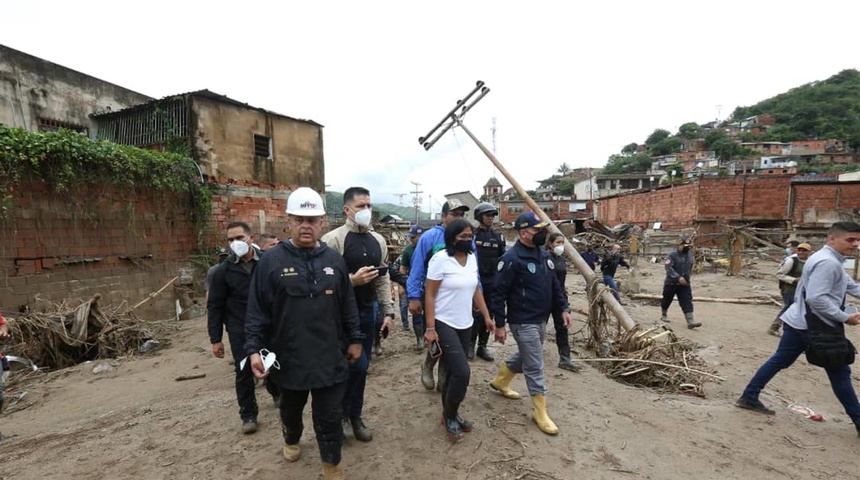 zonas afectadas venezuela fuertes lluvias