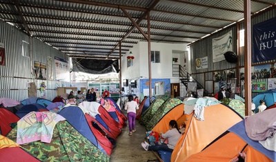 migrantes albergues mexico