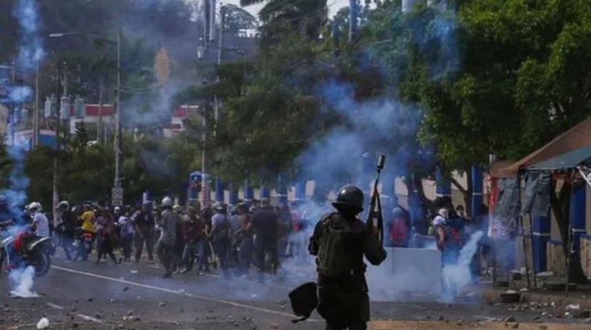 represion policial abril 2018