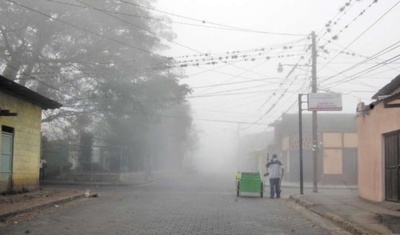 frente frio nicaragua lluvias neblina