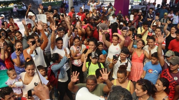 caravana migrantes navidad mexico eeuu