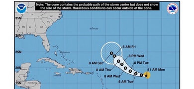 tormenta tropical philippe