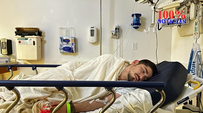 kevin solis hospitalizado por paralisis