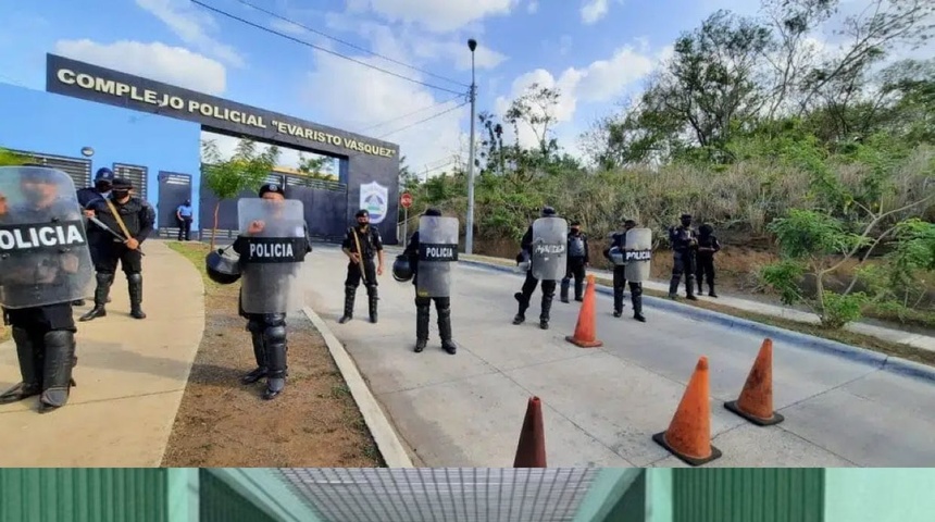 fachada de carcel el chipote managua