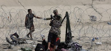 migrantes vigilados guardia nacional eeuu