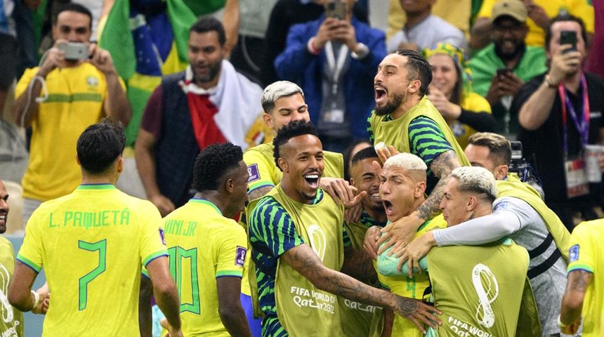 brasil vence serbia en catar