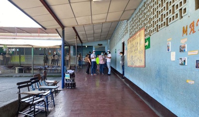 Centro de Votaciones en Nicaragua permanecieron vacíos en votación del 2021.