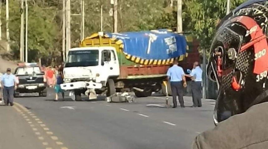 accidente transito cuesta el plomo