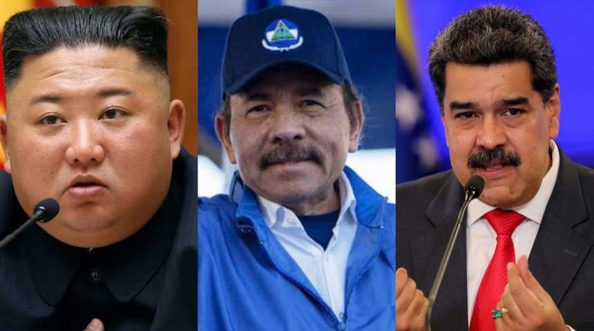 Kim Jong-un y daniel ortega