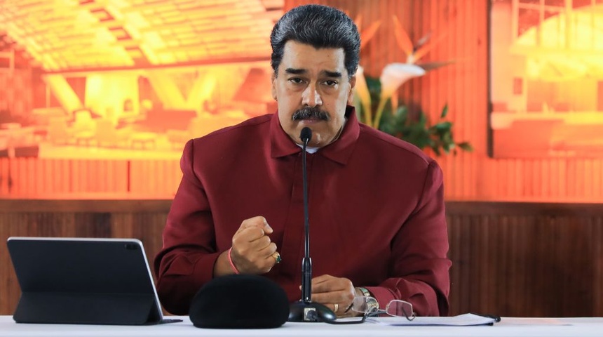 nicolas maduro sentado efe