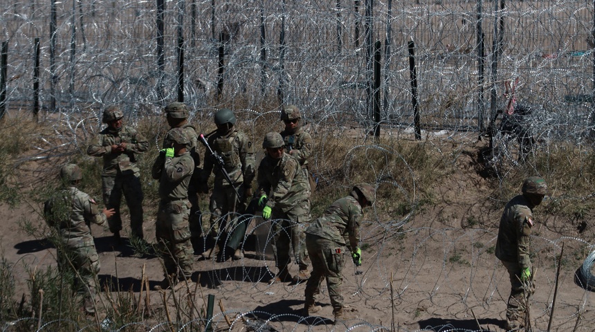 elementos guardia nacional colocan mala alambre puas